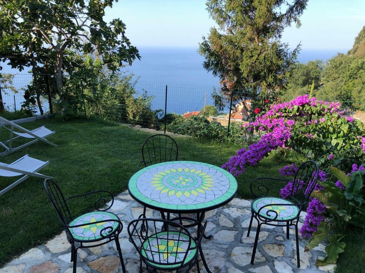 Villa Panoramic Viewpoint Agerola Exterior foto